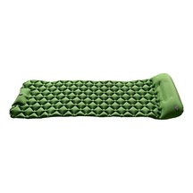 Wondernest Yastık Uyku Tulumu Tpu Su Şişme Seyahat Pedi Mat Katlanabilir Kamuflaj Kamp Gm-am24 Geçirmez Çanta Hediyeli - Jq Altın