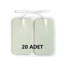20 Adet Tens Elektrodu 5x9 Kablulu 4 Lü 5 Paket Tens Pedi