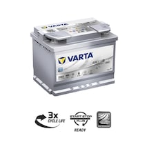 Varta 12V 60 Ah Agm Start-Stop Akü - Güncel Üretim / 455077603 Varta 12V 60 Ah Agm Start-Stop Akü - Güncel Üretim / 455077603