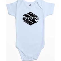 Zepplin Giyim Suzuki Intruder Mavi Bebek Body Zıbın
