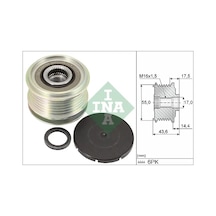 Alternatör Kasnağı - Dacia Lodgy, Sandero, Duster, Logan, Dokker - Schaeffler-ına-535010510 72282034