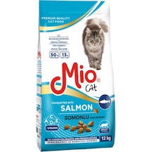 Mio Somonlu Yetişkin Kedi Maması 12 KG