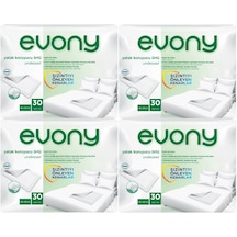 Evony Hasta Yatak Koruyucu 60*90Cm 120 Adet (4PK*30) (Kaymaz Özel