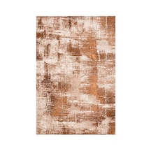 Kartela Halı Lora Halı Kaymaz Taban Makinede Yıkanabilir Halı Bakır - 100 X 150 Cm
