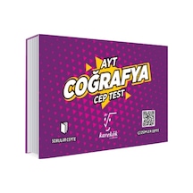 AYT Coğrafya Cep Test -  Karekök Eğitim Yayın