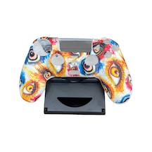 Yues PS4 Joystick Silikon Kılıf Dualshock Koruyucu Kılıf Desenli No:58