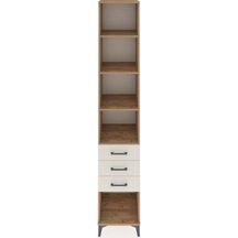 Hyperion Dolap 4 Raflı 3 Çekmeceli 44x44x243 Çam-aytaşı Çam
