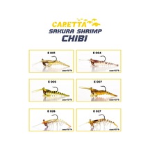 Caretta Sakura Shrimp Chibi 3.7g 50mm Silikon Yem