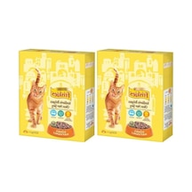 Yetişkin Kediler İçin Kümes Hayvanlı Mama 300 Gr 2'li Paket 100 G