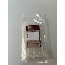 200 X 4,8 Kablo Bağı 100 Adet Beyaz