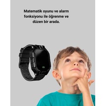 S10 - 868 - Siyah Çocuk Takip Saati Güvenli Alan Uyarısı Ve - Muratech - Sesli Mesaj Dpas26