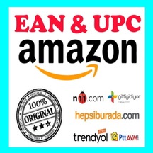 Amazon Barkod Kodu Ean Upc 5000 Adet Gs1 Kayıtlı