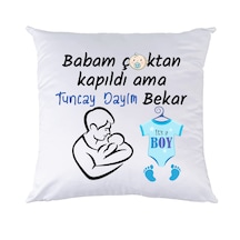 Biresimden-Hediye Erkek Bebek Yeni Doğan Hediyesi Yastık