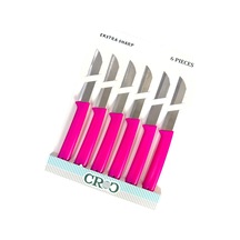 Croc 6lı Meyve Bıçağı Pembe