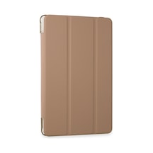 Galaxy  Uyumlu  X610 Tab S9 Fe Plus 12.4 Kılıf Tablet Smart Kılıf - Rose Gold Arka Kapak