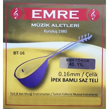 Emre 0.16 Mm Çelik Takım Tel - Kısa Sap Bağlama Teli