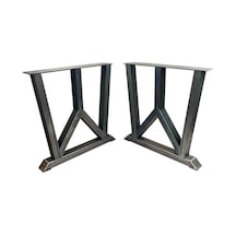 Masa Ayağı 71 Cm Çalışma Masası Ayağı Metal Tasarım Ayak