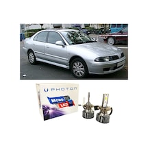Mitsubishi Carisma Led Xenon Uzun + Kısa Far Ampulü H4 Mono Yeni Seri Beyaz