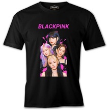 Blackpink - Sparkle Siyah Erkek Tshirt 001