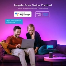 Wi-fi Ve Bluetooth Kontrollü Led Şerit Işık Renkli Ambiyans