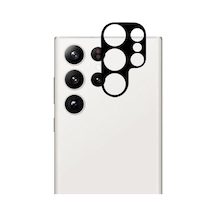 Samsung Galaxy S23 Ultra Kamera Lens Koruma Camı V2 Siyah Galaxy S23 Ultra İle Uyumlu Ekran Koruyucu Diğer