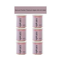 Epicure Kuaförlerin Tercihi Hassas Ciltler İçin 240 Ml Pudralı Ağda 6 Adet