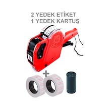 8 Haneli Fiyat Etiket Makinesı + 2 Yedek Etiket + 1 Adet Yedek Kartuş