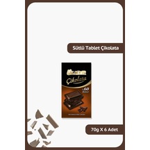 %60 Bitter Tablet Çikolata - 70 Gram - 54 Adet