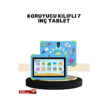 Hnrlıshp Çok Amaçlı 7 İnç Tablet Video Oyun Ve Eğitim İçin İdeal Mavi