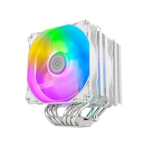 Sst-hyd120w-argb Hydrogon Inte& Amd Uyumlu,12cm Led Fanlı,kule Tipi Işlemci Soğutucu