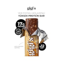 12'li Yer Fıstıklı Kolajenli Yüksek Proteinli Bar