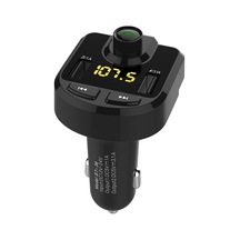 Sones Bluetooth Fm Verici Kablosuz Araç İçi Radyo Adaptörü Müzik Çalar Eller Serbest Arama A Çift Usb Şarj FM Transmitter 53047273