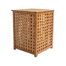 Bambu Çamaşır Sepeti 58x40 Cm Natural Diğer