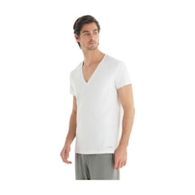 Blackspade Erkek Tshirt Derin V Yaka Tender Cotton 9212 - Beyaz Blackspade Erkek Tshirt Derin V Yaka Tender Cotton 9212 - Beyaz