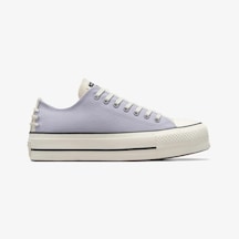 Converse Chuck Taylor All Star Lift Crafted Laces Platform Kadın Günlük Spor Ayakkabı C-cona12553b10505 Mor