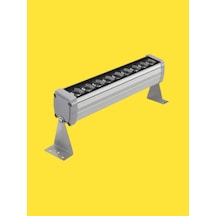 25 Cm 9 Watt Sarı Amber Işık Wallwasher Duvar Boyama Ip65