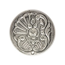 Altın Sepeti GA048 Yuvarlak Gümüş Ayna