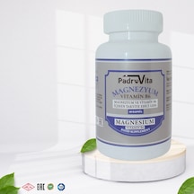 PadroVita Magnezyum ve Vitamin B İçeren Takviye Edici Gıda 60 Kapsül