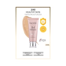 Note Cosmetique 3 in 1 Healthy Skin Tinted Moisturizer 50 SPF Ton Eşitleyici Aydınlatıcı Krem - 10 Medium