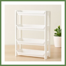 Bezos 4 Katlı Sepet Organizer Raf Düzenleyici 465x145x690 Mm Hb006 Çok Renkli