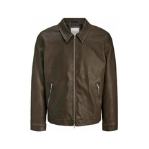 Jack & Jones Jack&jones 12278839 Jjecasablanca Pu Jacket Chocolate Erkek Ceket Kahve