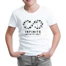 Infinite - Only Beyaz Çocuk Tshirt
