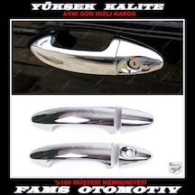 Ford Fiesta Krom Kapı Kolu 2 Kapı 2008-2017 Arası P. Çelik