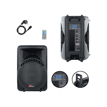 Lastvoice Ample-15a Aktif Kabin Hoparlör 15 İnç 1000 Watt Bluetooth Usb