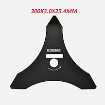 Rtrmax Rty 117 300 X 3.0 X 25.4 Mm Benzinli Tırpan Bıçağı Üçlü