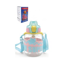 Tr King Tritan Pipetli Suluk, 620 Ml, Turkuaz, Çocuk Okul Suluğu, Bpa İçermez Genel