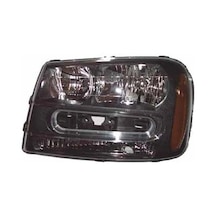 Chevrolet Traıl Blazer- 2002-2006 Far Lambası Sol Manuel Füme Sarı Sinyalli Ls-ss Model Eagle Ey