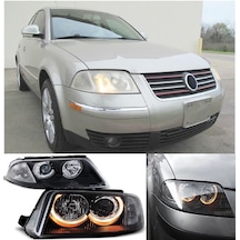 Vw Passat B5.5 2001-2005 Siyah Angel Eyes Ön Far