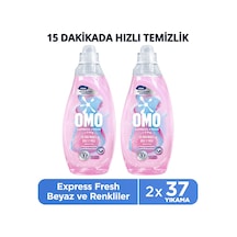 Omo Express Fresh Sensitive Beyaz Ve Renkliler Sıvı Çamaşır Deterjanı 1480ml X2 Diğer