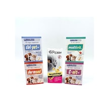 Pharmased Kediler İçin Vitamin Minarel Omega Destek Seti 5'Li 100 ML